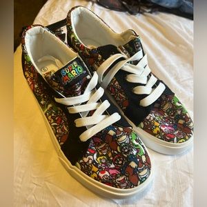 NWT Big Kid Mario sneakers